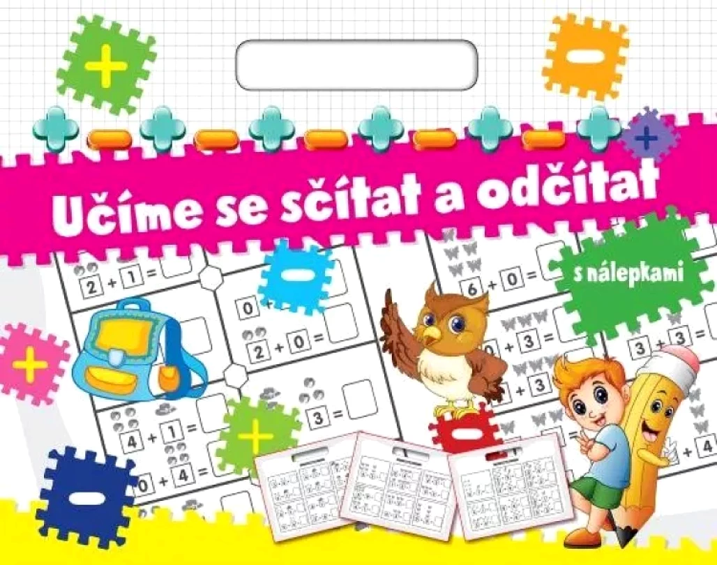 Levně Učíme se sčítat a odčítat s nálepkami (, 2024)