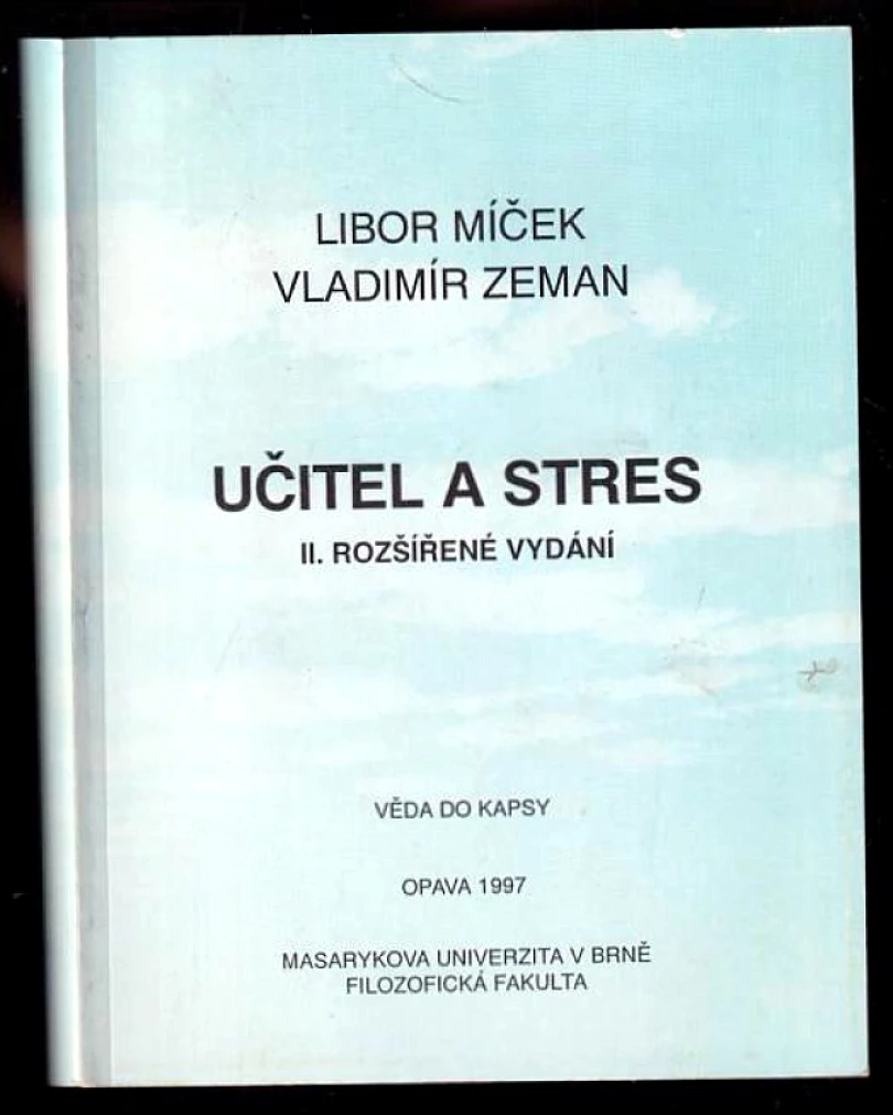 Učitel a stres (Libor Míček, 1997)