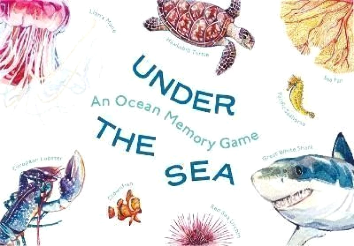 Levně Under the Sea: An Ocean Memory Game (Mike Unwin, 2023)