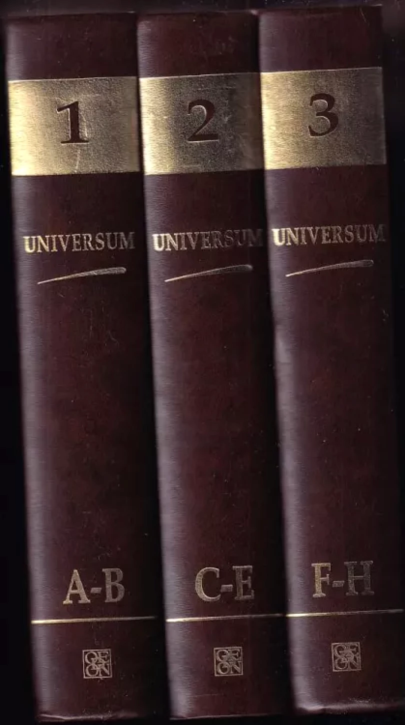 Levně Universum všeobecná encyklopedie díl 1-3 (Josef Čermák, 2000)