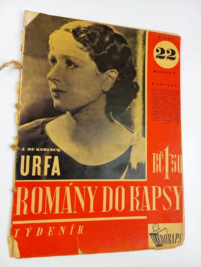 Urfa, Romány do kapsy 22, I. ročník (Jean de Kerlecq, 1939)