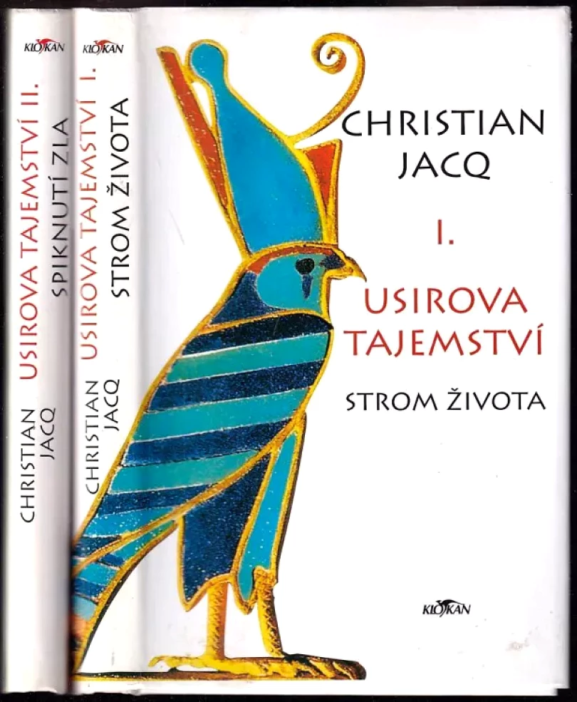 Levně KOMPLET Christian Jacq 2X Usirova tajemství + Usirova tajemství (Christian Jacq, 2004)