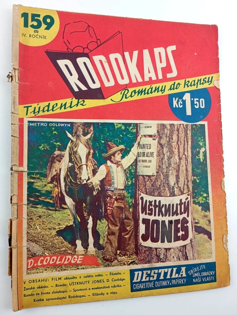 Uštknutý Jones - Romány do kapsy - Rodokaps 159 (2) - ročník IV. (Dane Coolidge, 1938)