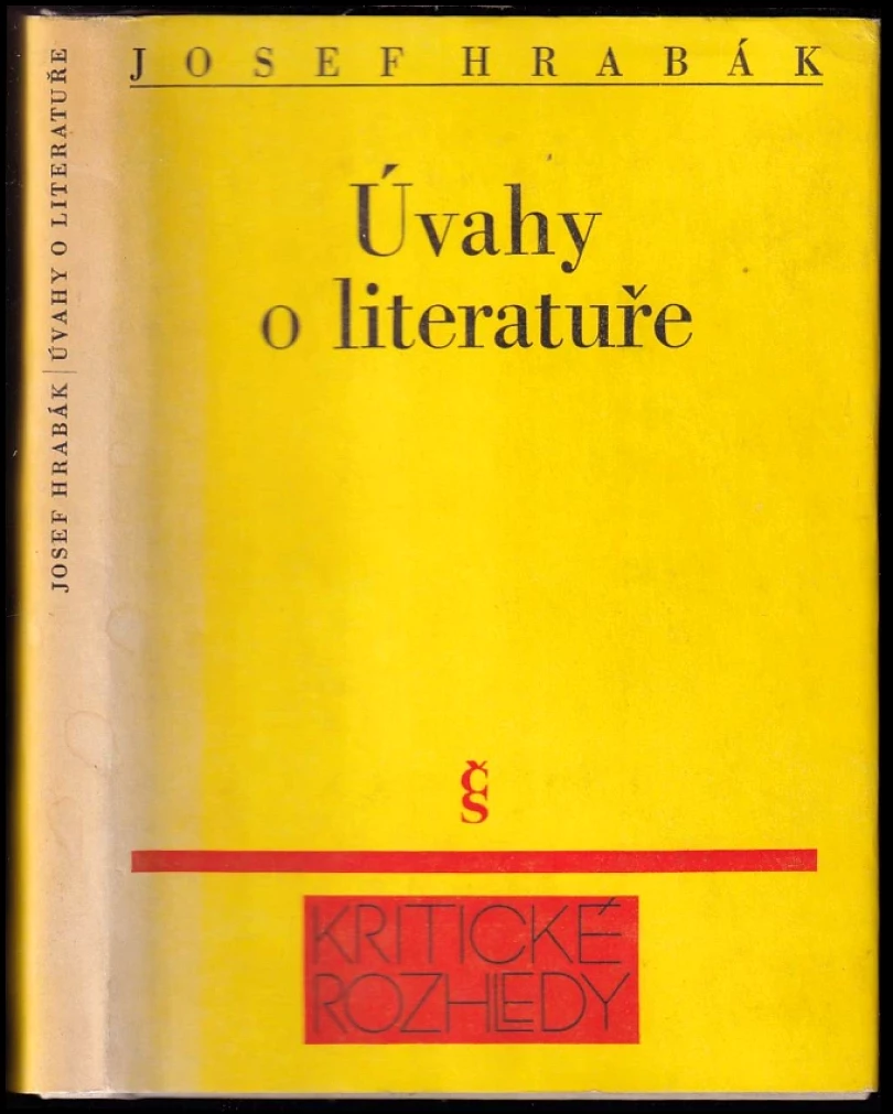 Úvahy o literatuře (Josef Hrabák, 1983)