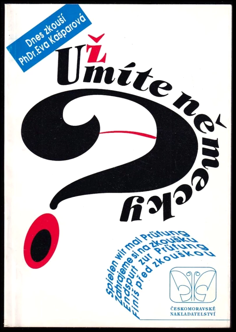 Už umíte německy ? (Eva Kašparová, 1992)