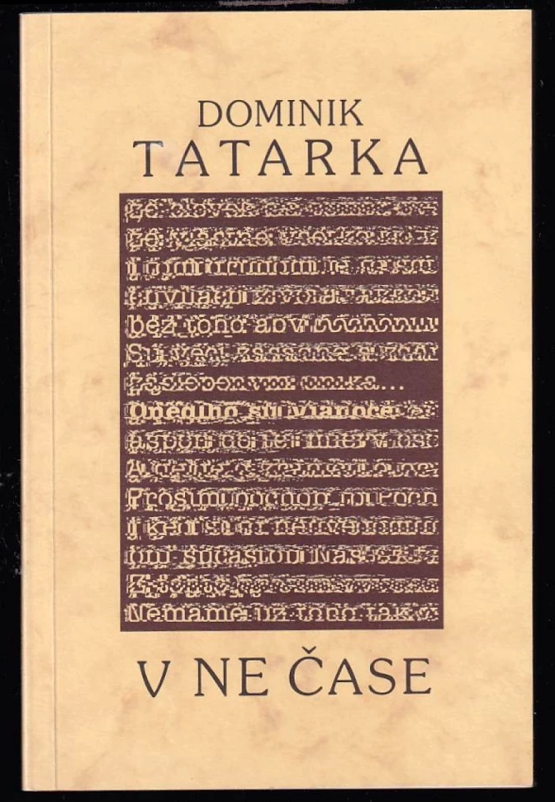 Levně V ne čase (Dominik Tatarka, 1998)
