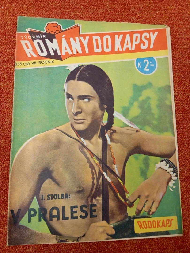 V pralese - Rodokaps 335 (22) - Romány do kapsy - ročník VII. (J Štolba, 1942)