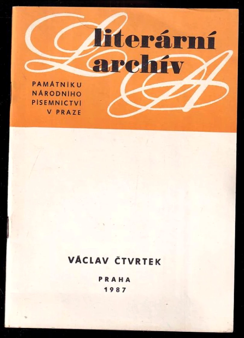 Levně Václav Čtvrtek (1911-1976) (Růžena Hamanová, 1987)