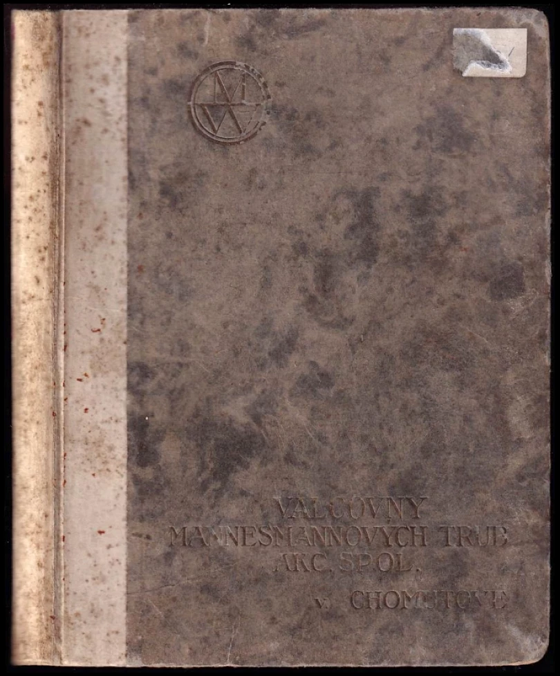 Válcovny Mannesmannových trub akc. spol. v Chomutově (, 1924)