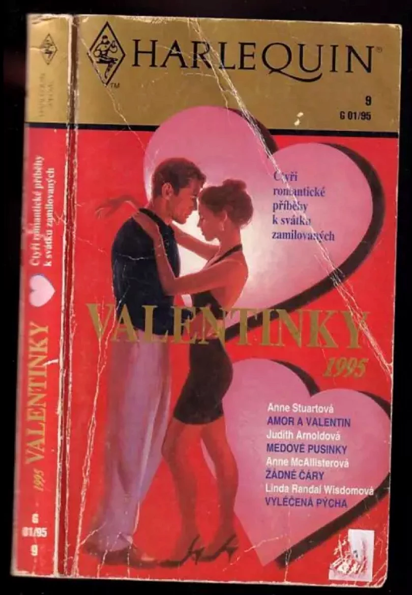 Levně Valentinky 1995 - Čtyři romantické příběhy k svátku zamilovaných (Anne McAllister, 1995)