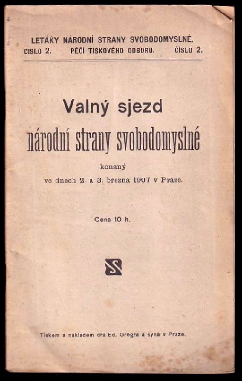 Valný sjezd národní strany svobodomyslné (, 1907)