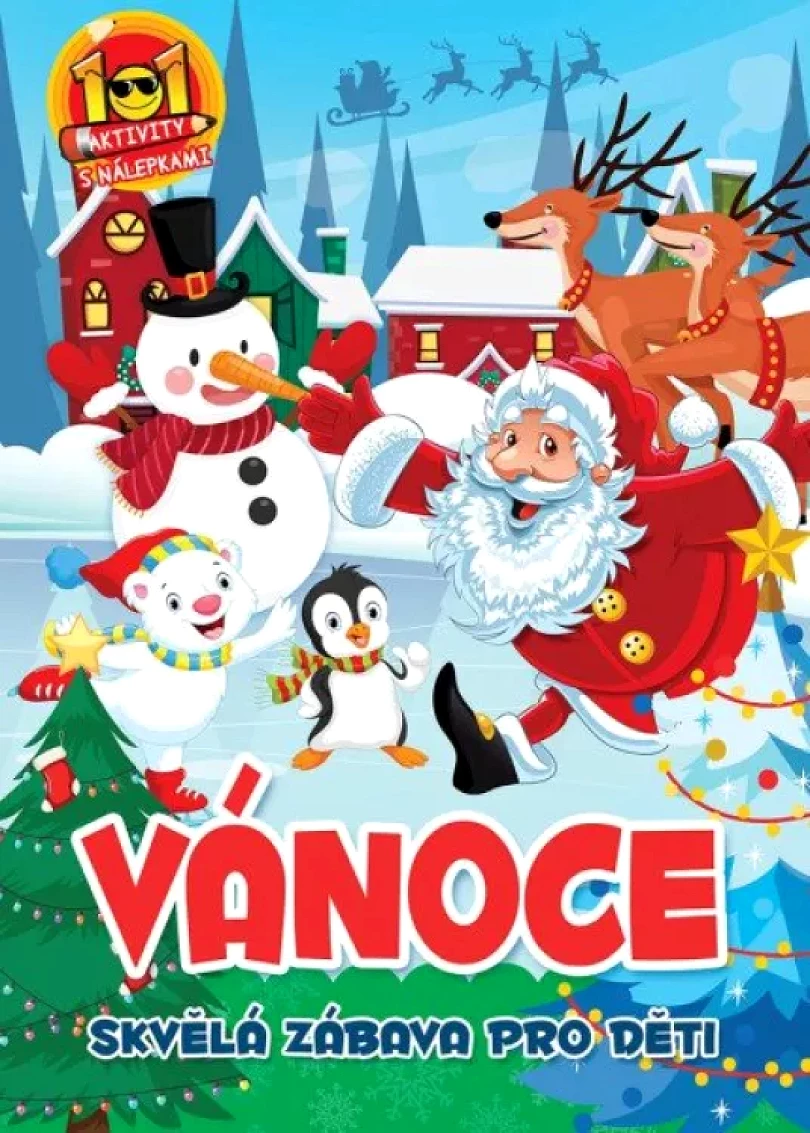 Vánoce 101 aktivity s nálepkami (, 2024)