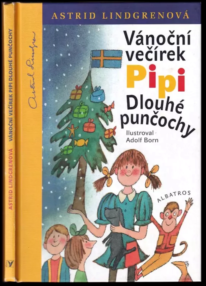 Levně Vánoční večírek Pipi Dlouhé punčochy (Astrid Lindgren, 2014)