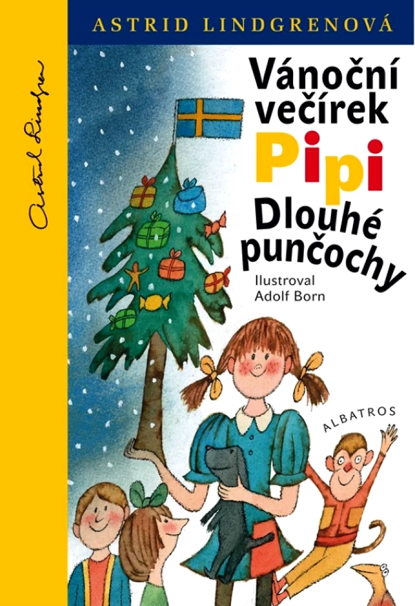 Levně Vánoční večírek Pipi Dlouhé punčochy (Lindgrenová Astrid, 2022)