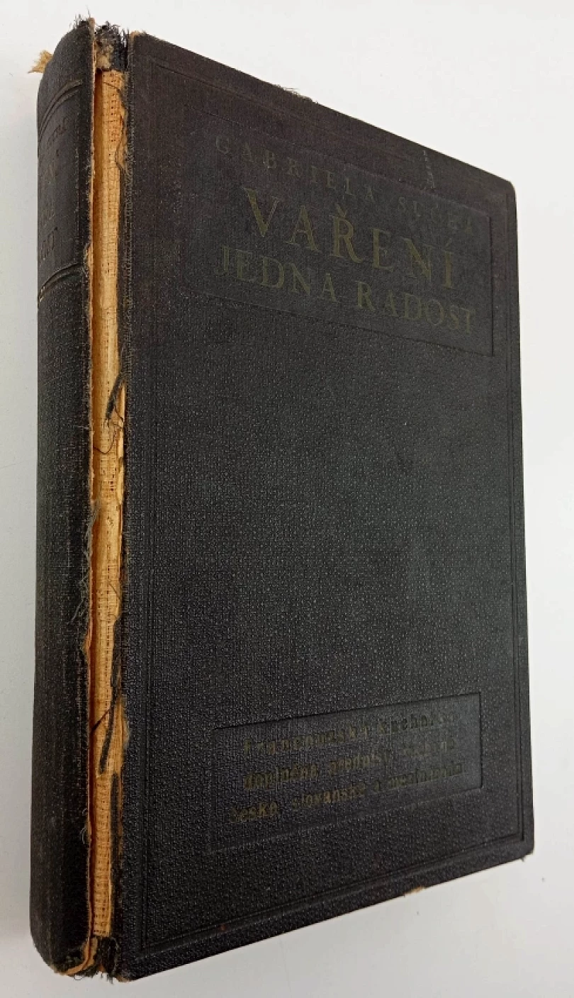 Vaření jedna radost (Gabriela Suchá, 1939)