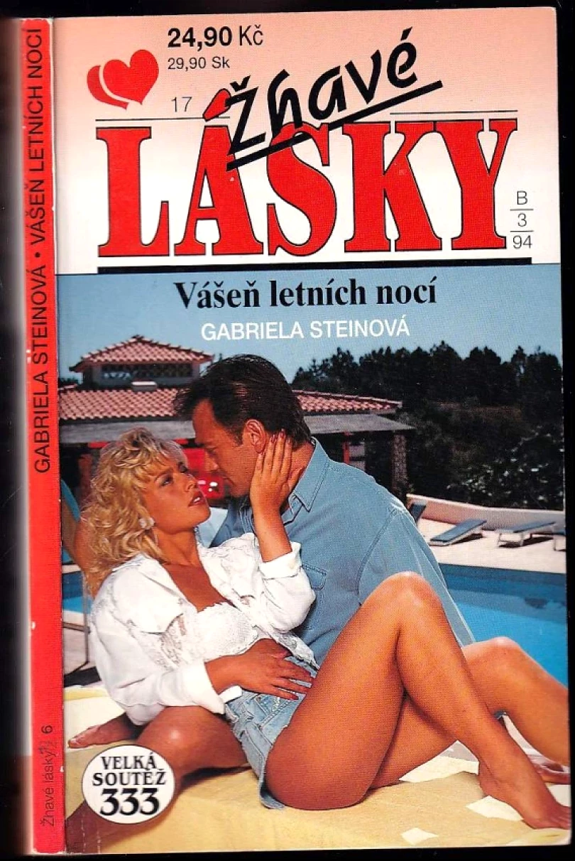Levně Vášeň letních nocí (Gabriela Stein, 1994)