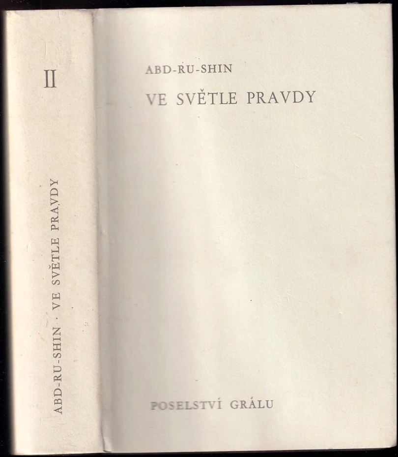 Levně Ve světle Pravdy (Abd-ru-shin, 1977)