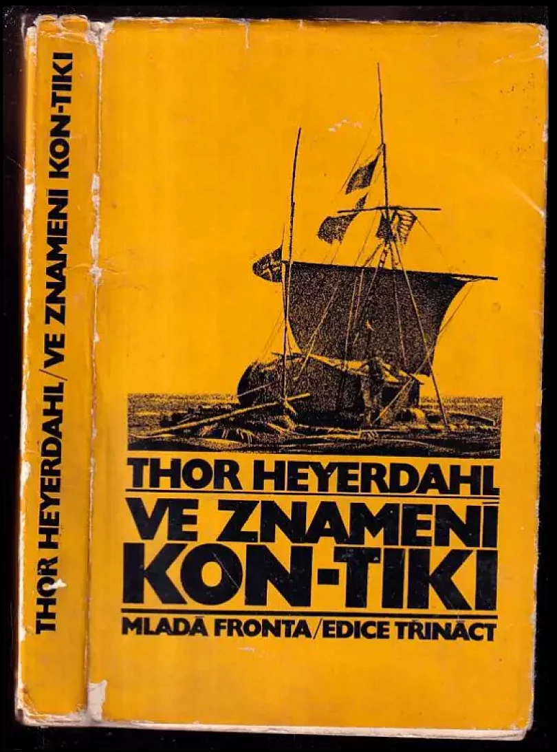 Levně Ve znamení Kon-Tiki (Thor Heyerdahl, 1970)