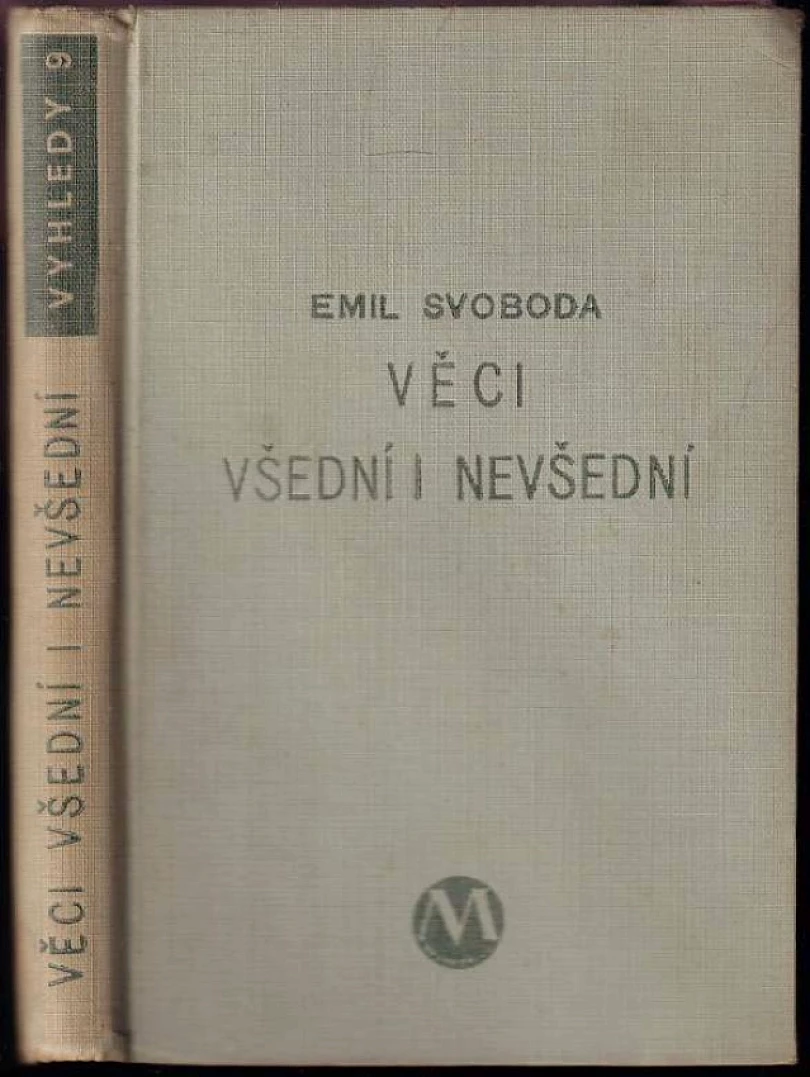 Levně Věci všední i nevšední (Emil Svoboda, 1931)