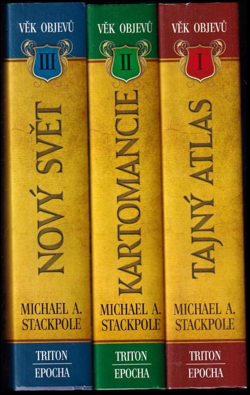 Levně Věk objevů I - III - Kartomancie, Věk objevů II + Věk objevů (Michael A Stackpole, 2011)