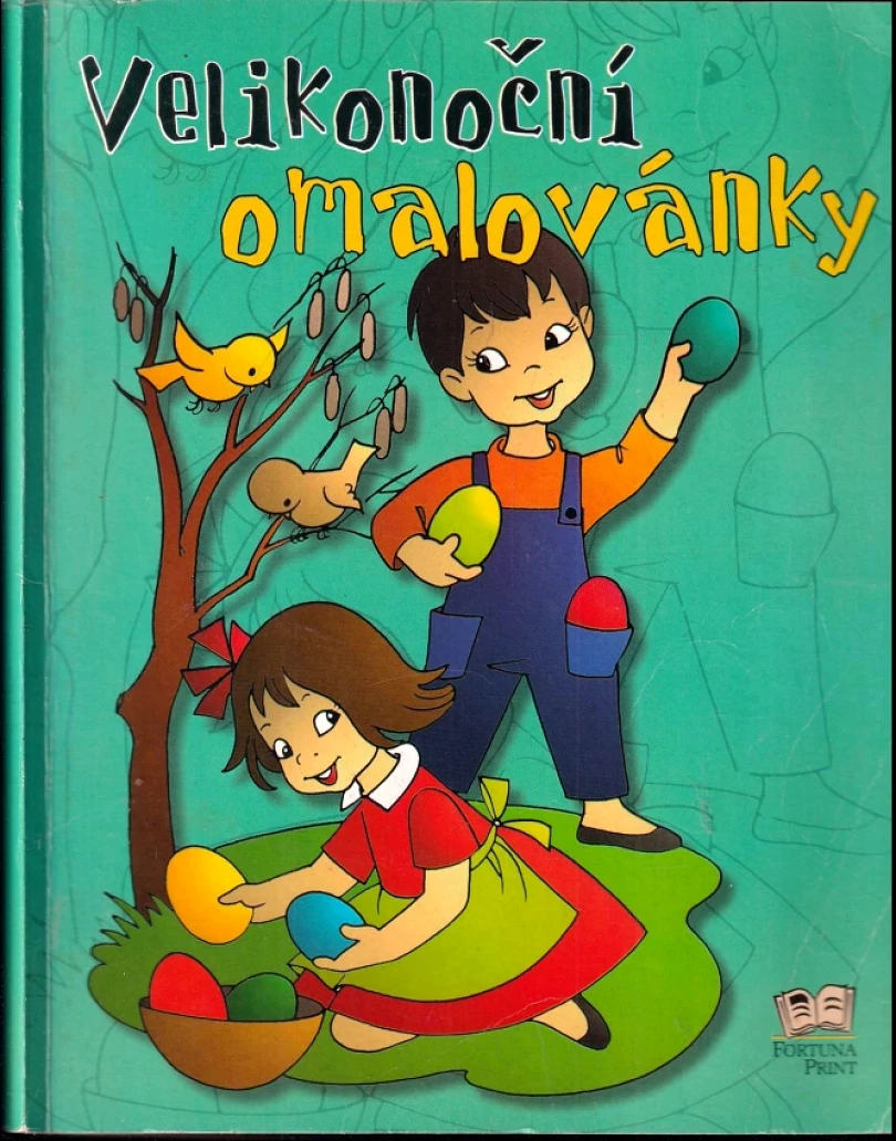 velikonoční omalovánky (, )