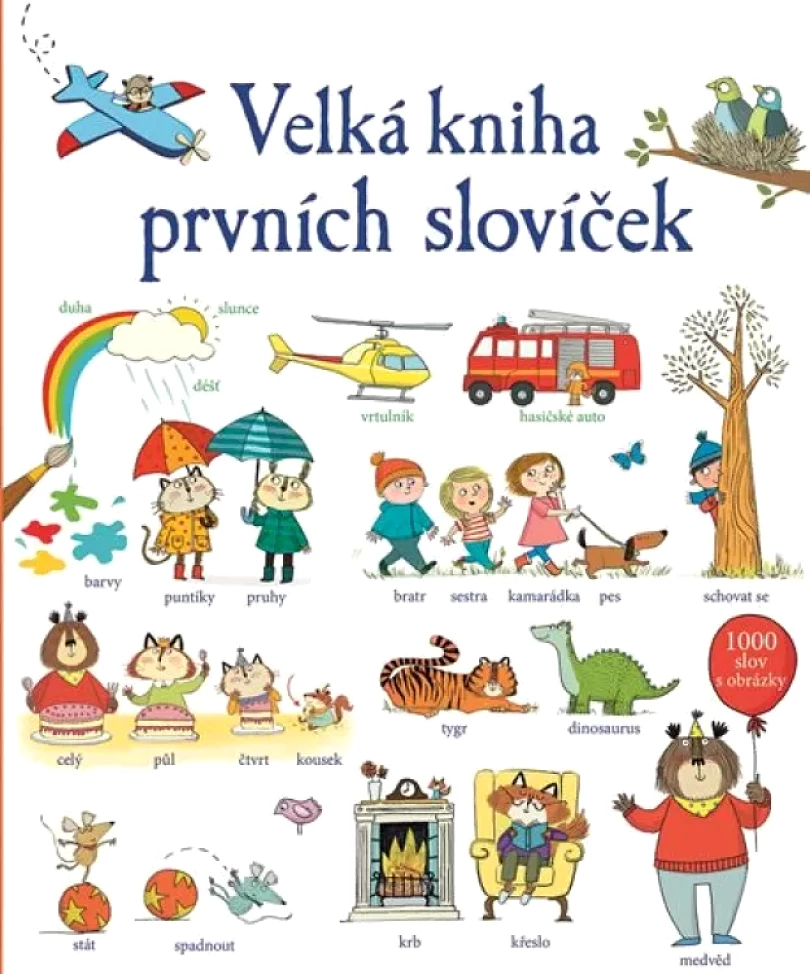 Levně Velká kniha prvních slovíček (Mairi Mackinnon, 2019)