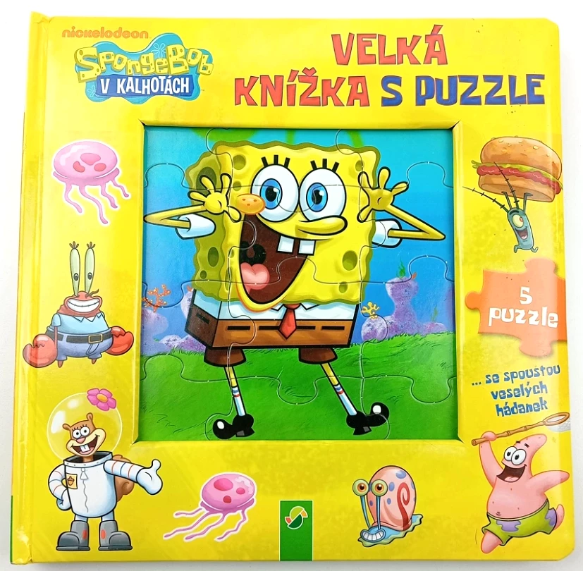 Levně Velká knížka s puzzle (Oliver Bieber, 2014)