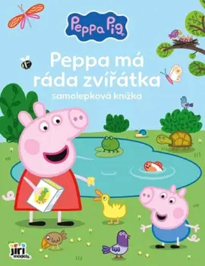 Levně Velká samolepková knížka Peppa má ráda zvířátka (, 2026)
