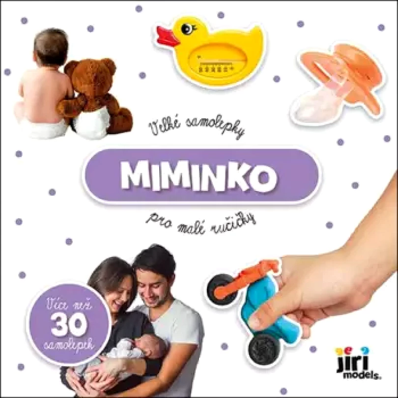 Levně Velké samolepky pro malé ručičky Miminko (, 2024)