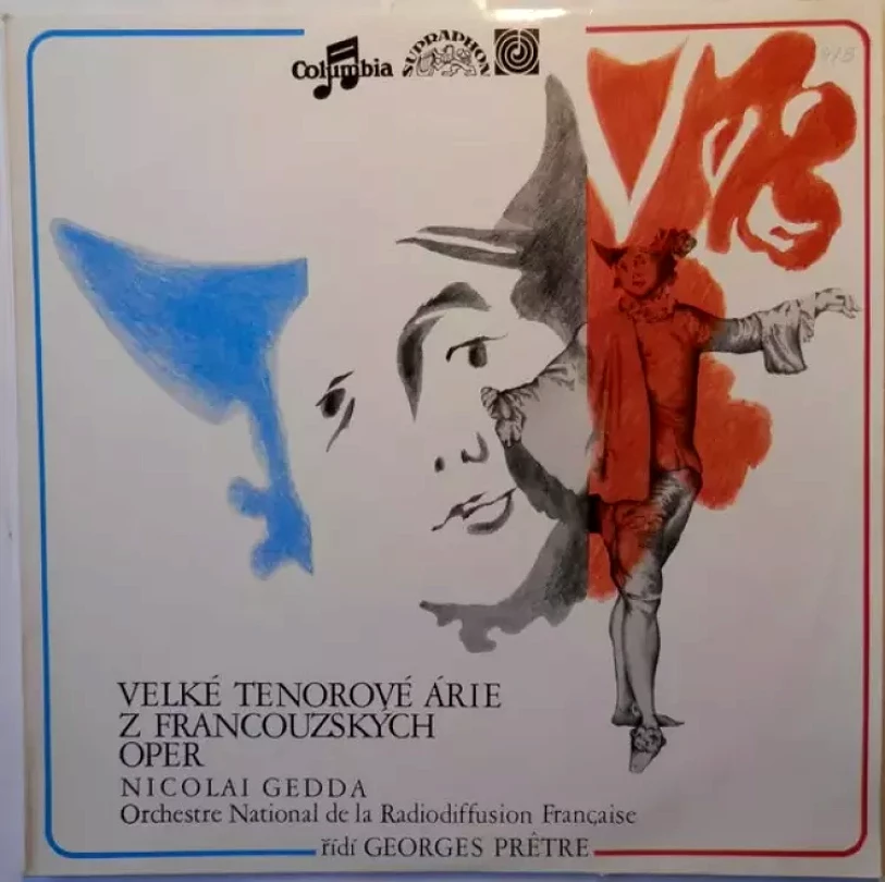 Levně Velké Tenorové Árie Z Francouzských Oper (Nicolai Gedda, 1974)