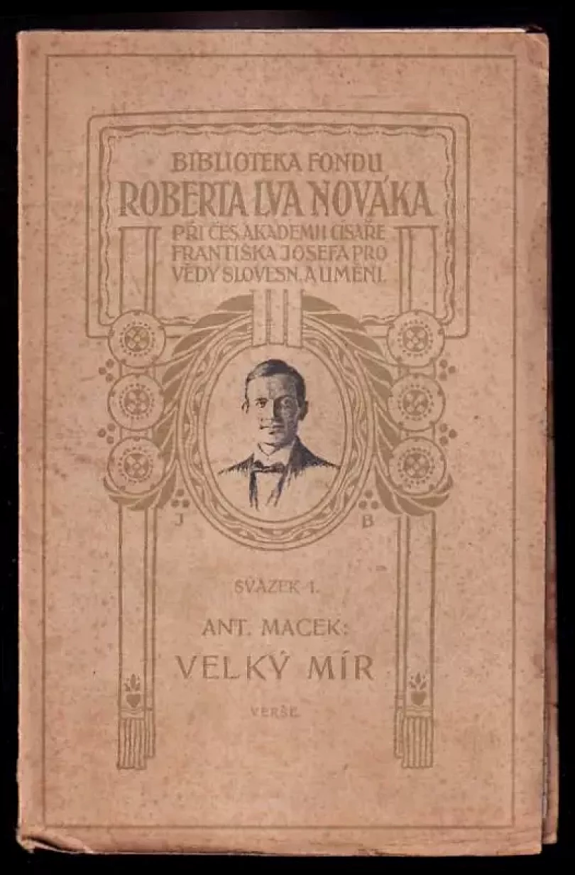 Levně Velký mír - verše (Antonín Macek, 1918)