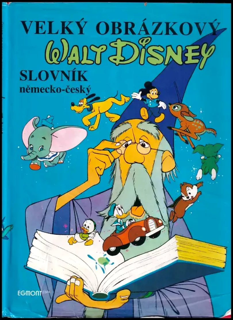 Levně Velký obrázkový slovník německo-český - Walt Disney (Walt Disney, 1992)