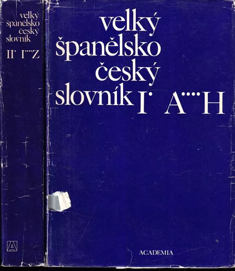Velký španělsko-český slovník : Díl 1-2 (Josef Dubský, 1977)