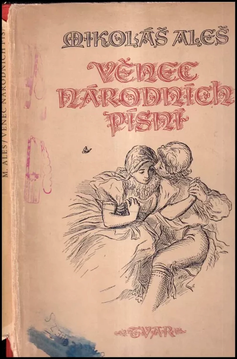 Levně Věnec národních písní (Mikoláš Aleš, 1950)