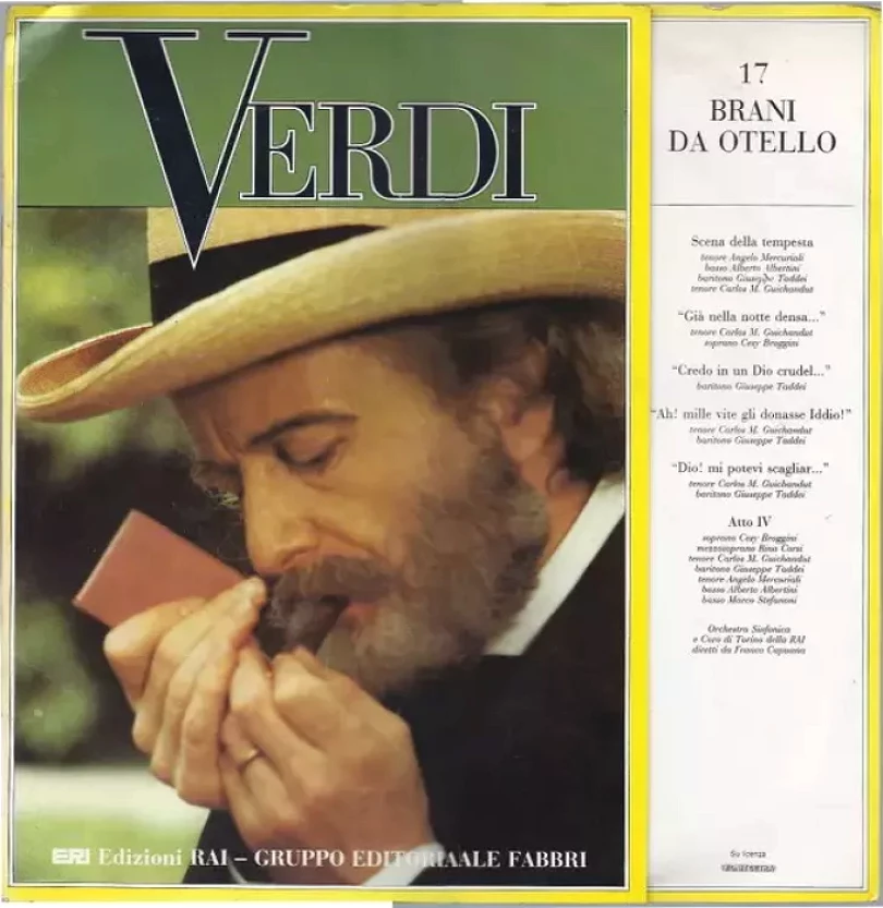 Levně Verdi: Edizioni Rai 17 - Brani Da Otello (Giuseppe Verdi, 1982)