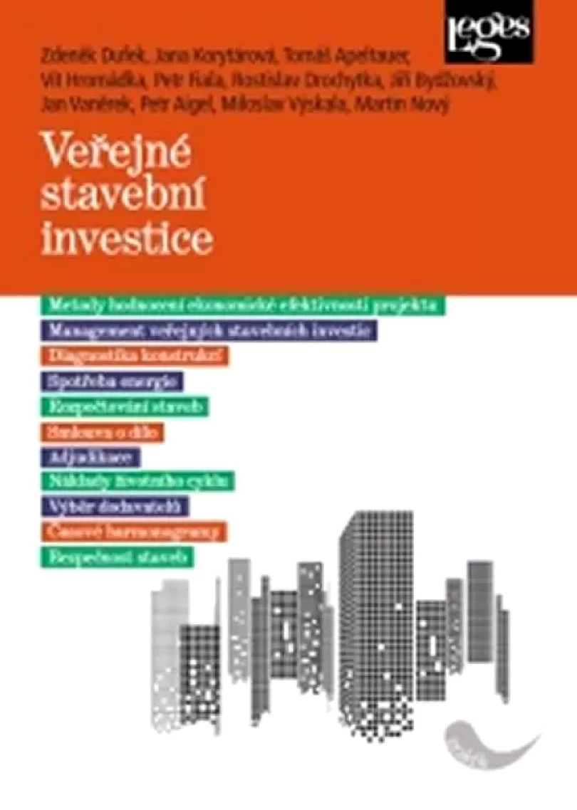 Veřejné stavební investice (Zdeněk Dufek, 2018)