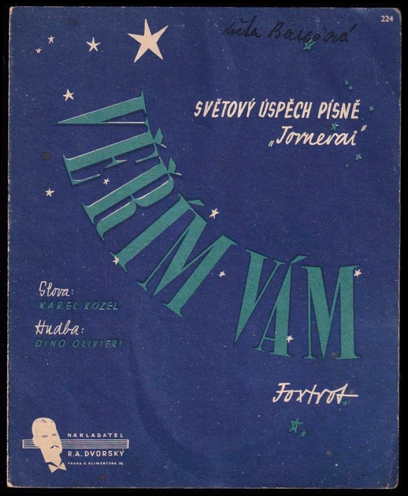 Věřím vám (Dino Olivieri, 1940)