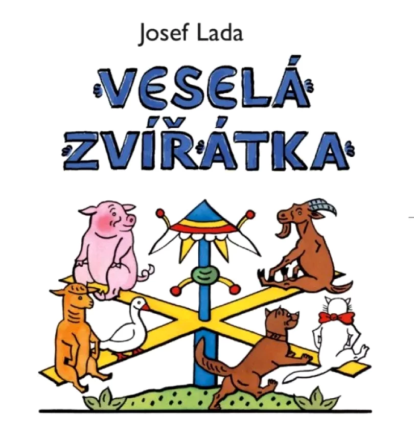 Levně Veselá zvířátka (Josef Lada, 2023)