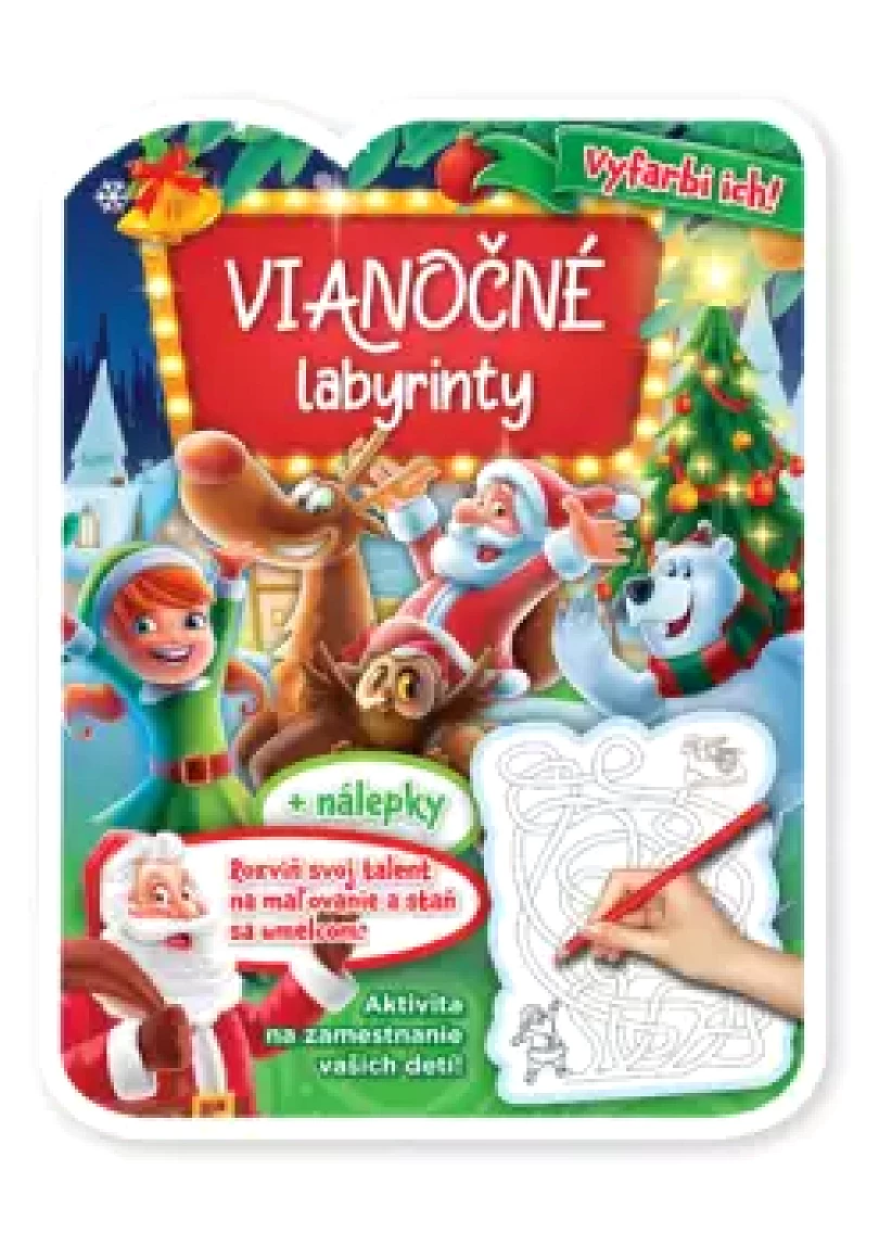 Levně Vianočné labyrinty (, 2025)