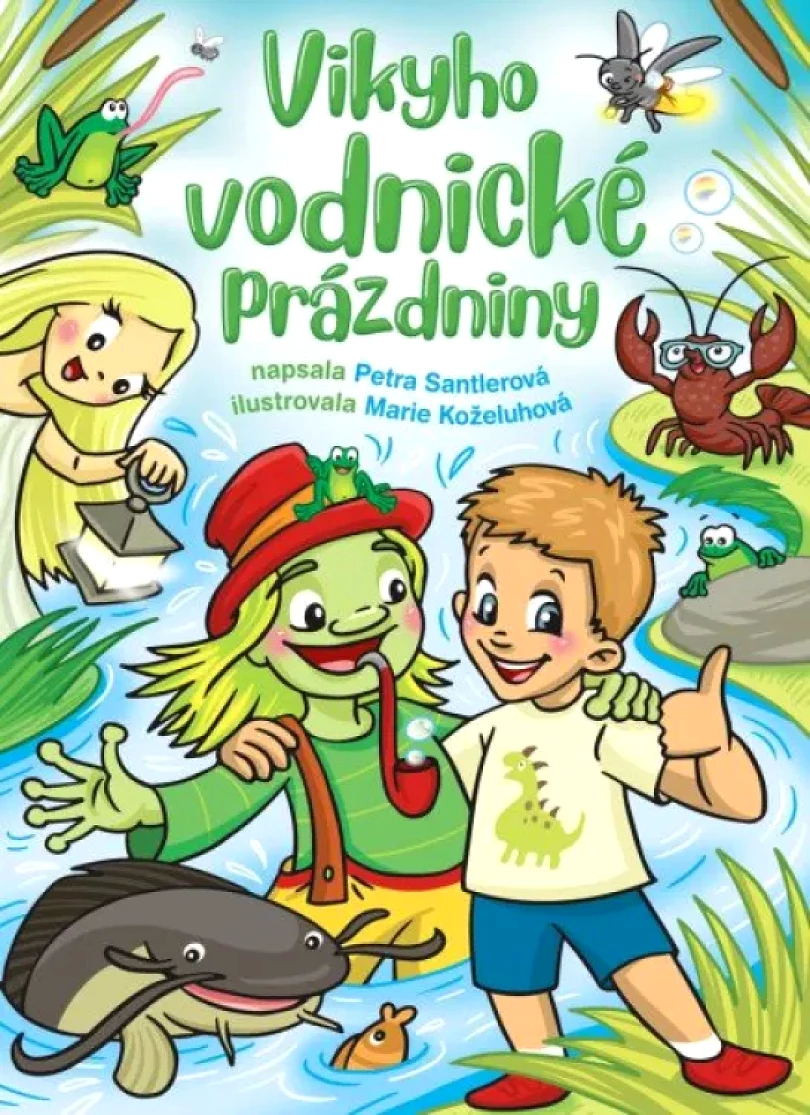 Levně Vikyho vodnické prázdniny (Petra Santlerová, 2022)