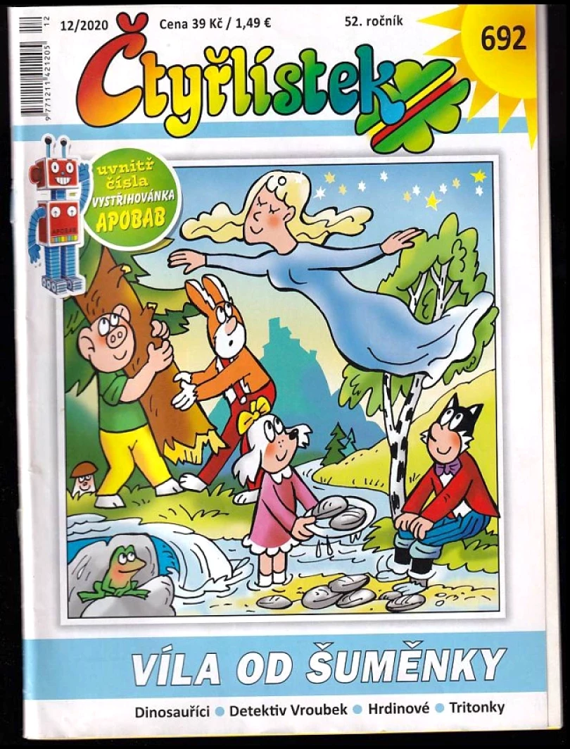 Víla od Šuměnky , Čtyřlístek 692 (Jiří Poborák, 2020)