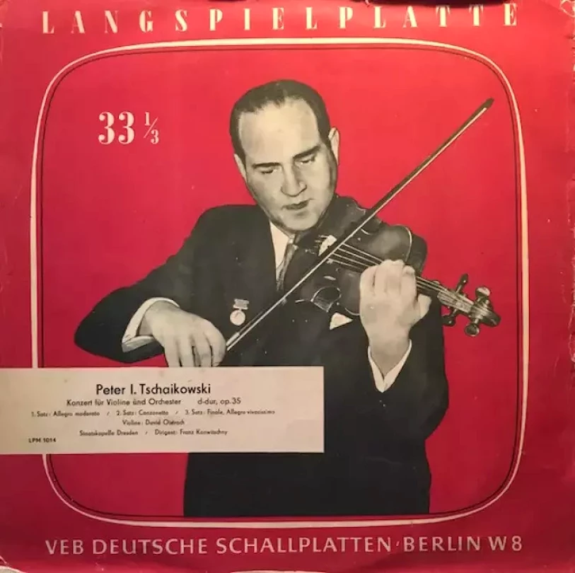 Levně Violin-Konzert D-Dur Op. 35 (Pyotr Ilyich Tchaikovsky, 1957)