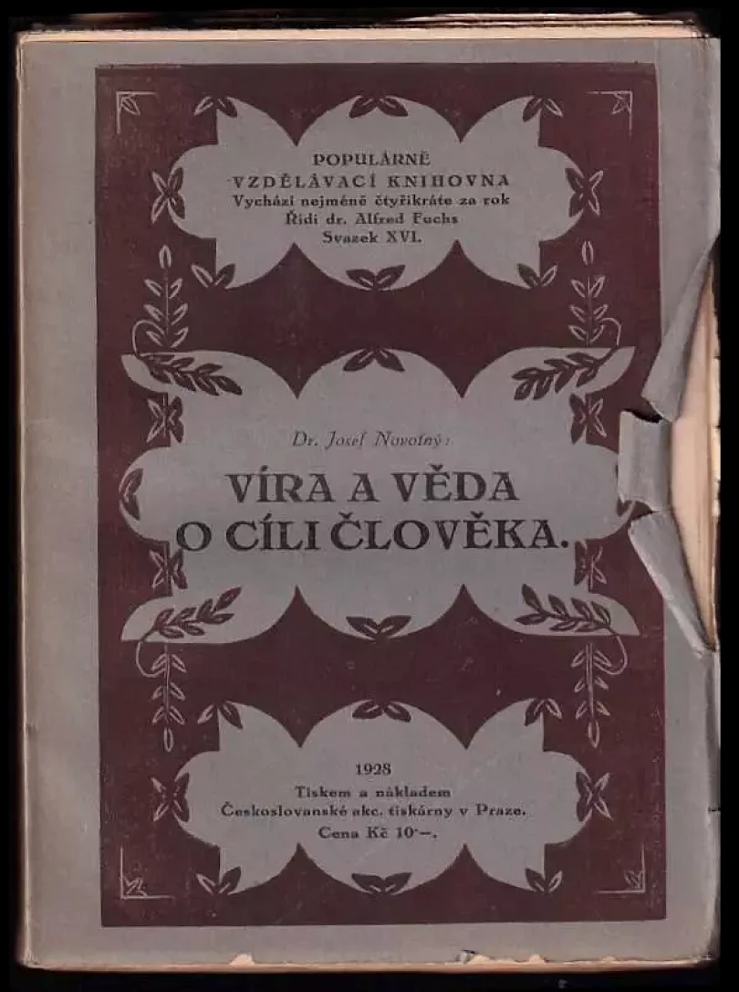 Víra a věda o cíli člověka (Josef Topolský, 1928)