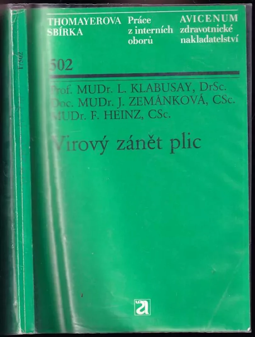 Levně Virový zánět plic (Lambert Klabusay, 1986)