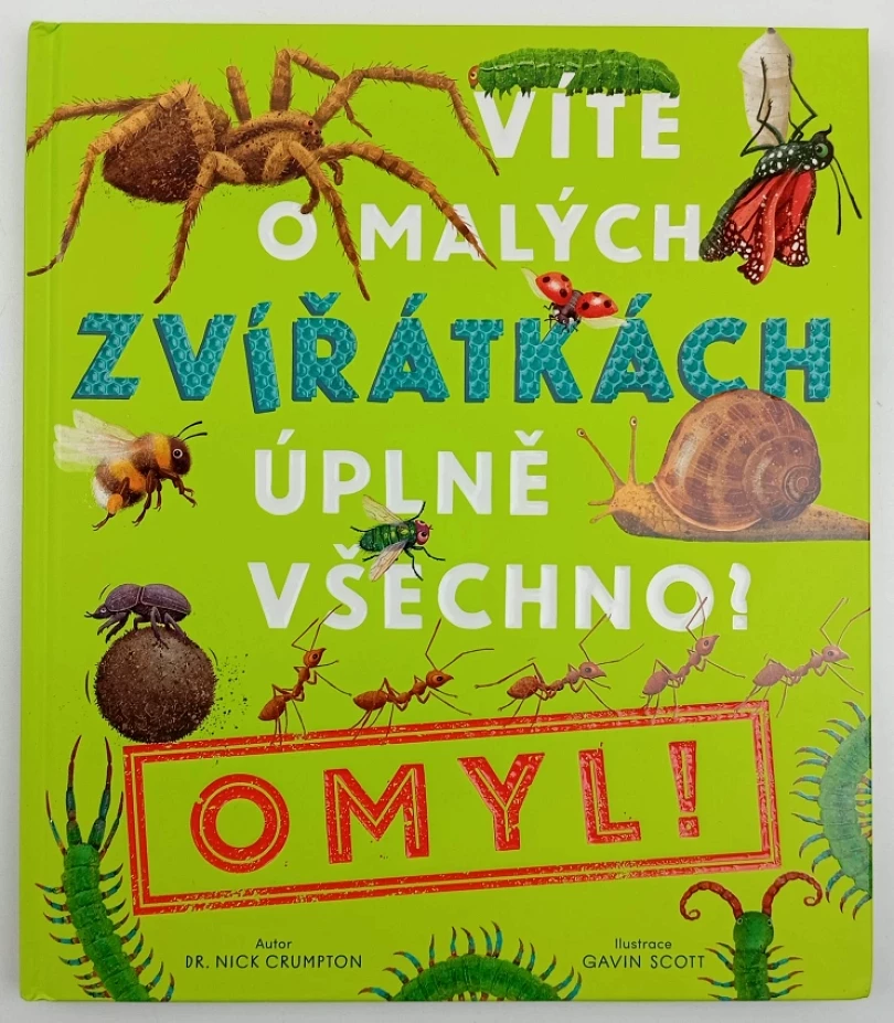 Levně Víte o malých zvířátkách úplně všechno? - Omyl! (Nick Crumpton, 2023)