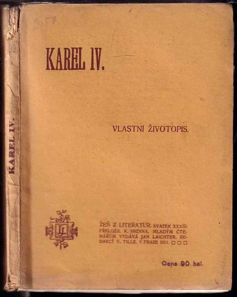 Levně Vlastní životopis (Karel, 1911)