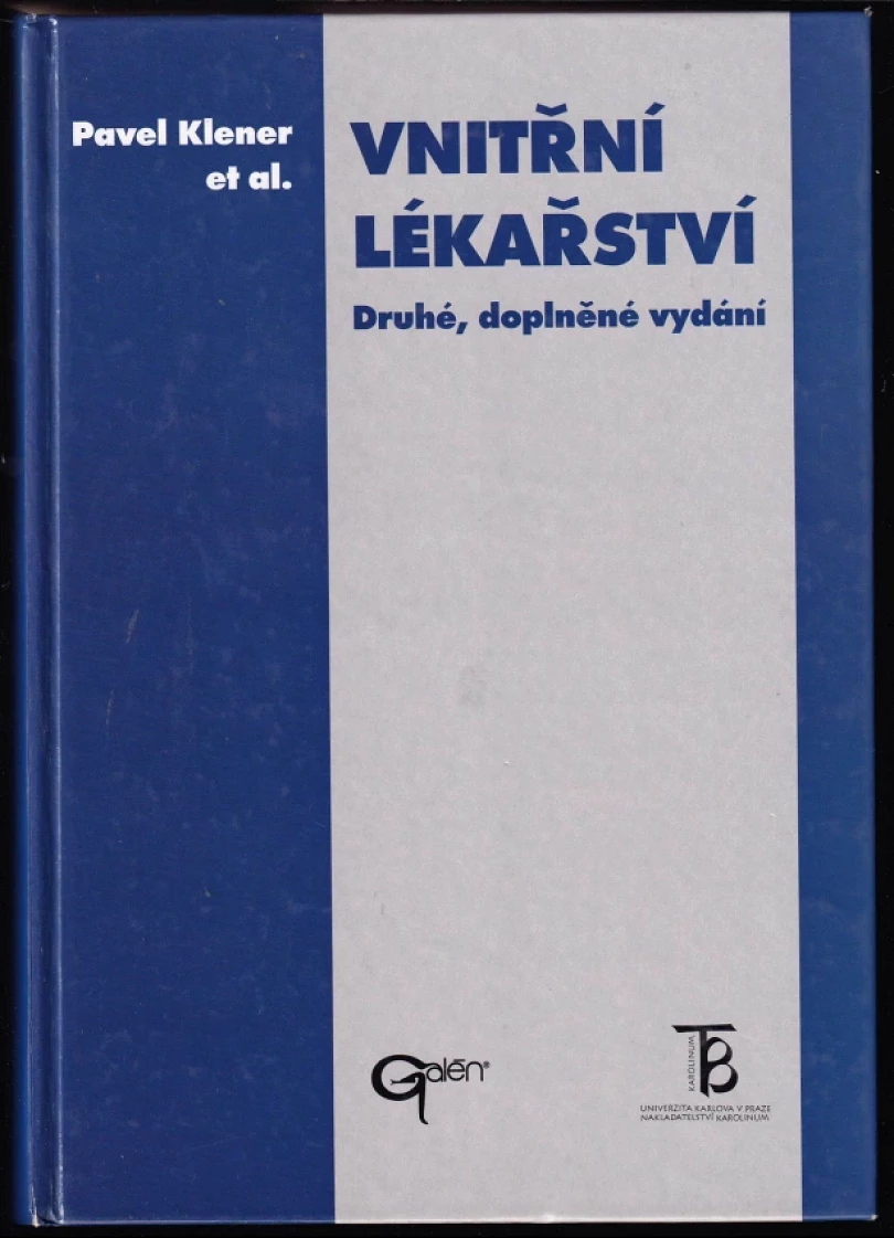 Levně Vnitřní lékařství (Pavel Klener, 2001)