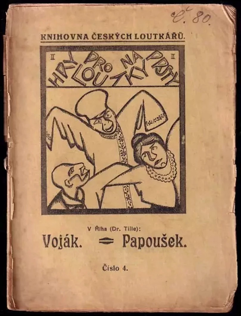 Levně Voják : 2 akty ; Papoušek : 2 akty (Václav Říha, 1956)