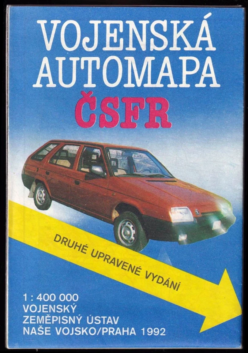 Levně Vojenská automapa ČSFR (, 1992)