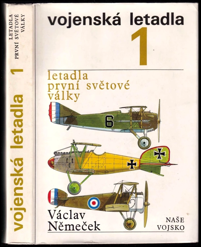 Vojenská letadla PODPIS VÁCLAV NĚMEČEK (Václav Němeček, 1974)